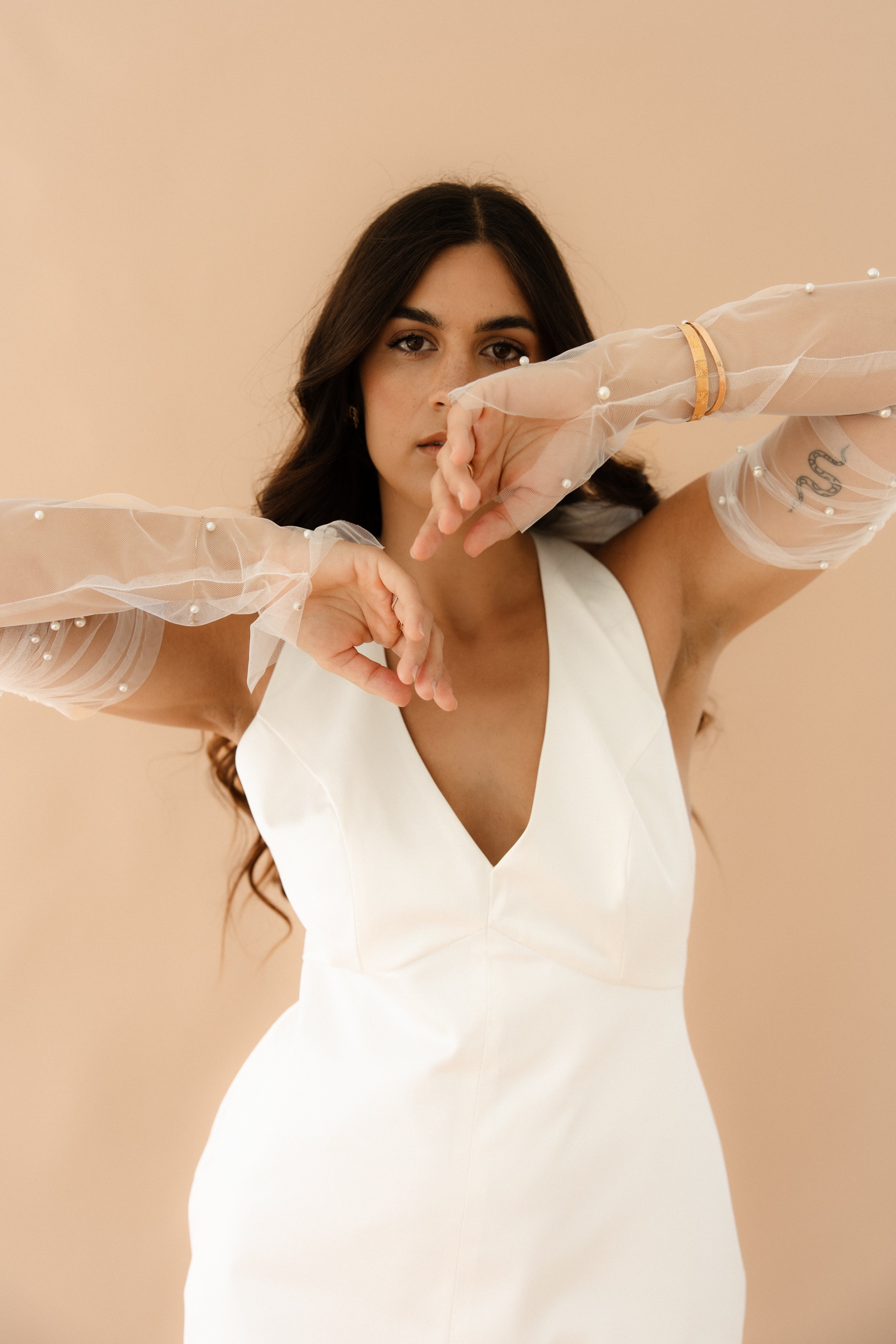 Tulle Gloves