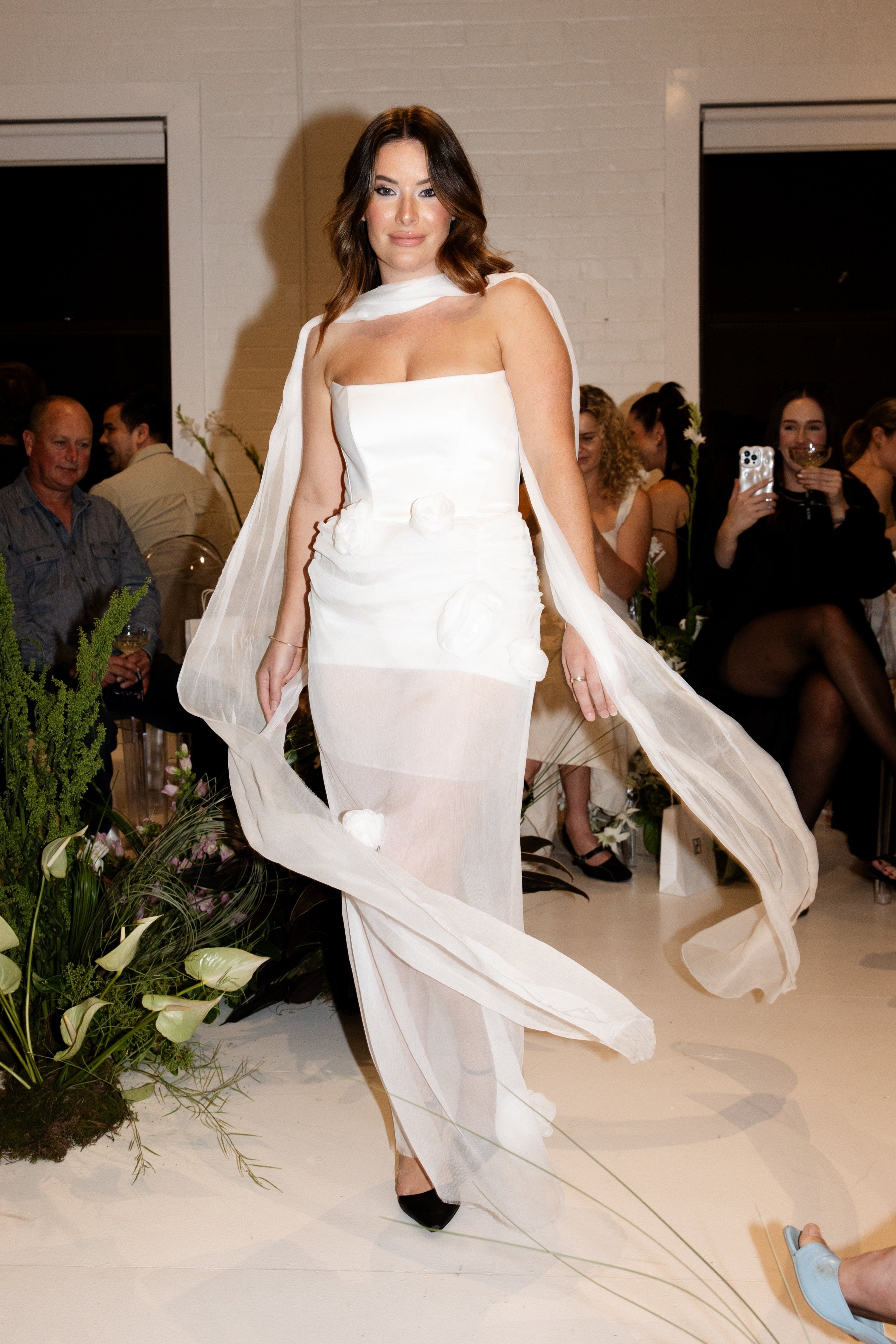 Ava Sheer Skirt